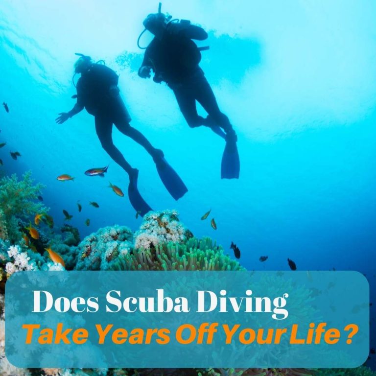 does scuba diving take years off your life
