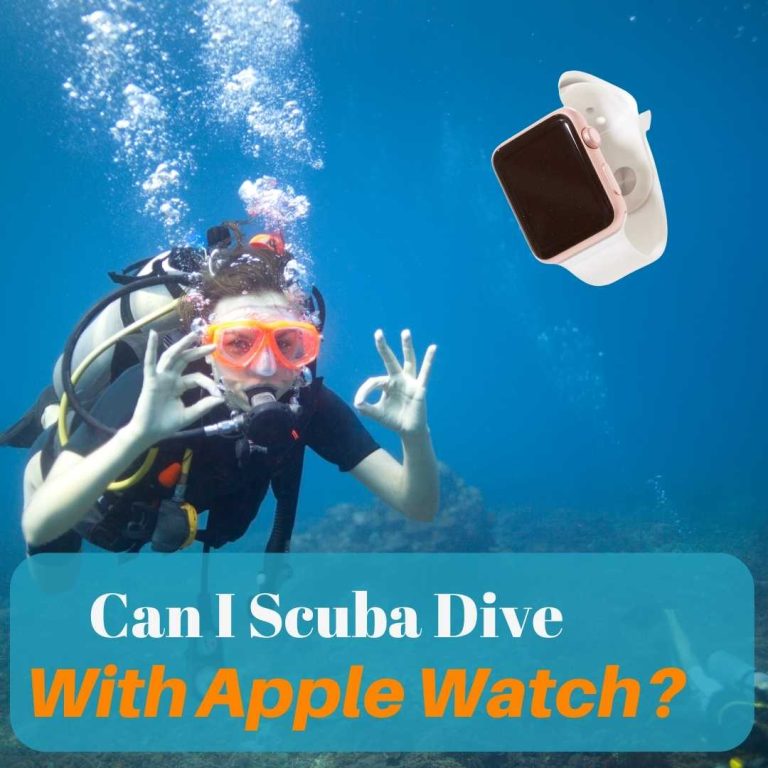Can I scuba dive with my apple watch