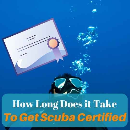 how long does it take to get scuba certified