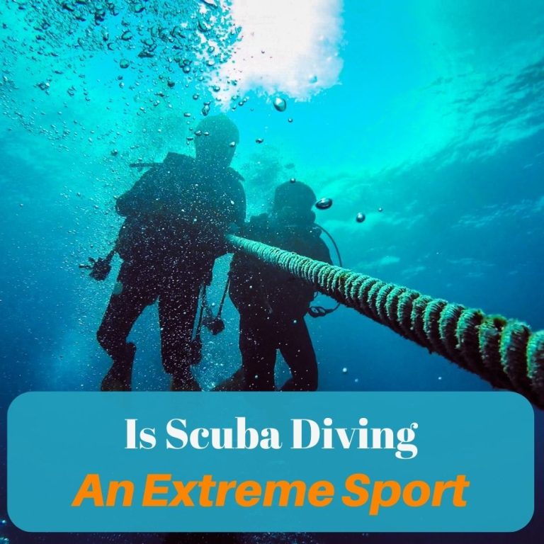 two extreme scuba divers underwater