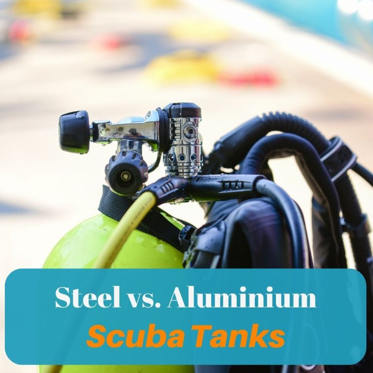 image with text featuring a scuba tank